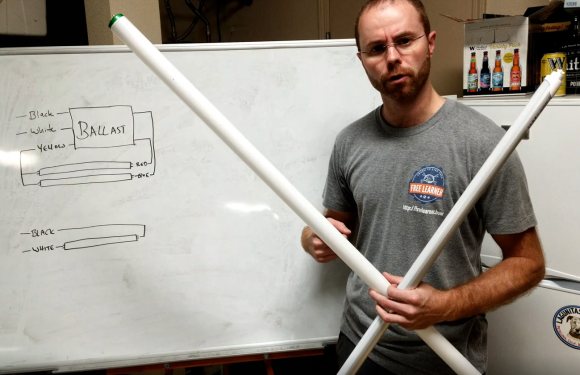 How to Replace your Fluorescent Tube Lights with LEDs